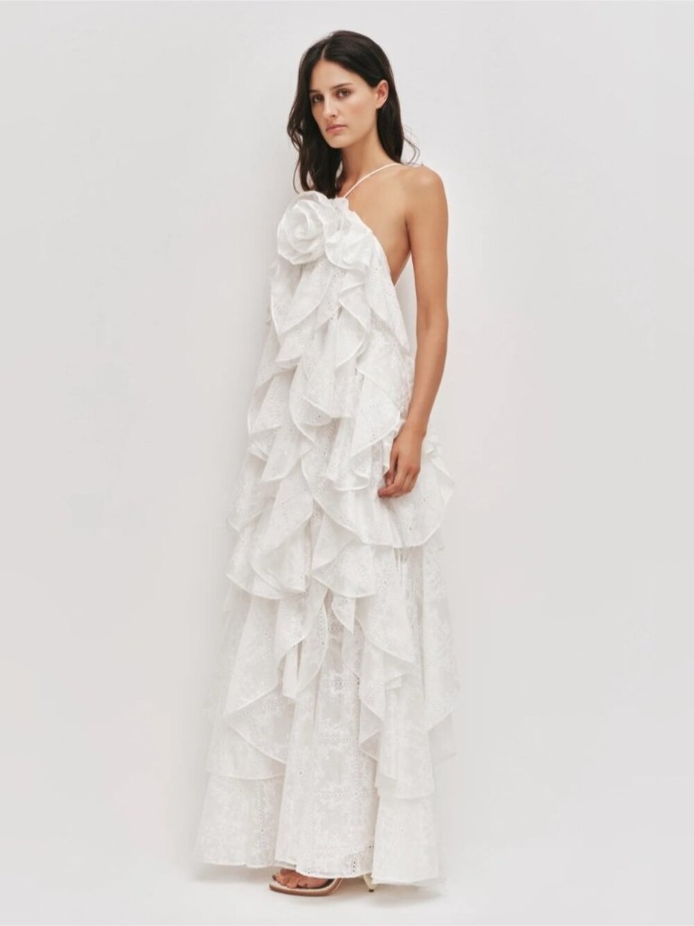 AJE MERRITT EMBROIDERED GOWN Dress Original Price $1099 USD size AU8/US 4 - Picture 3 of 9